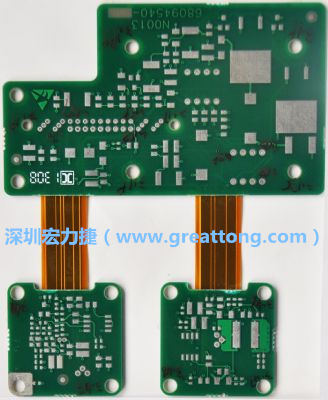 FPCB可作為多片功能載板的連接軟式板材。