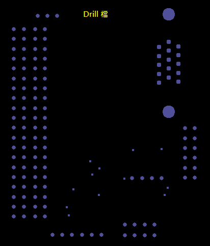 產(chǎn)生Drill File及 Map File 的Gerber 檔案，此會(huì)產(chǎn)生描述此PCB所用到的鉆孔的孔徑尺寸及鉆孔的座標(biāo)資訊。