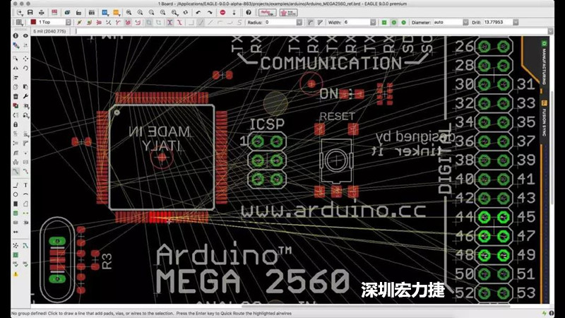 CadSoft EAGLE是一款專業(yè)的印刷電路板(PCB)設(shè)計(jì)軟件，低成本、便于使用、功能強(qiáng)大。